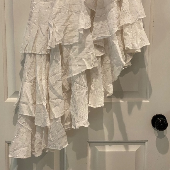 NEW! Majorelle My Dearest Skirt In White Stripe NWT 16082 - Picture 4 of 9